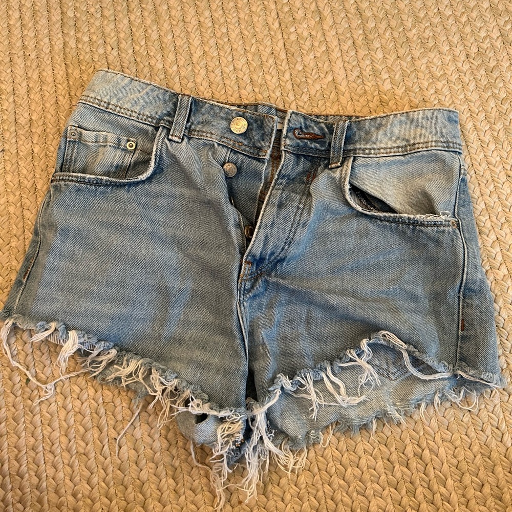 Zara jean shorts
